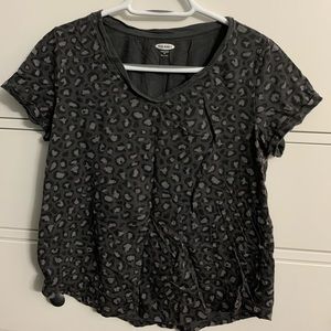 Old navy half sleeve grey tee